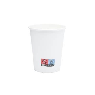 ΠΟΤΗΡΙ ΧΆΡΤΙΝΟ ΜΟΝΌΤΟΙΧΟ 04oz ΛΕΥΚΌ 50T