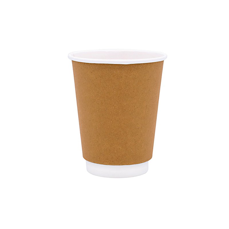 ΠΟΤΗΡΙ ΧΆΡΤΙΝΟ ΔΙΠΛΌΤΟΙΧΟ 14oz "KRAFT" ΚΑΦΕ 20ΤΕΜ