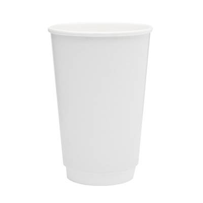 ΠΟΤΗΡΙ ΧΆΡΤΙΝΟ ΔΙΠΛΌΤΟΙΧΟ 16oz ΛΕΥΚΌ 16T