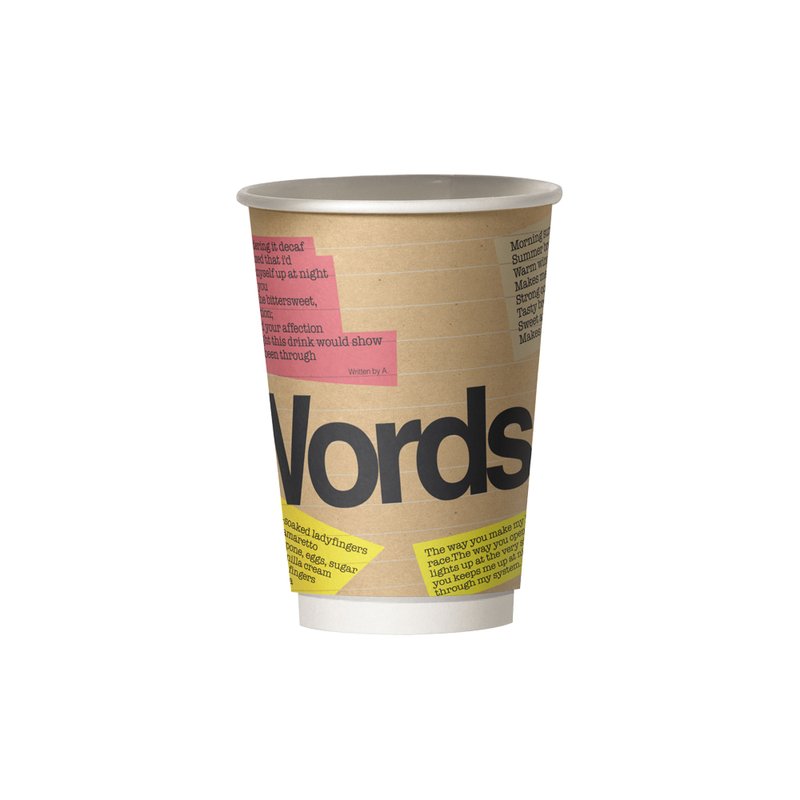 ΠΟΤΗΡΙ ΧΆΡΤΙΝΟ ΔΙΠΛΌΤΟΙΧΟ 14oz "COFFEE STORIES" 20ΤΕΜ