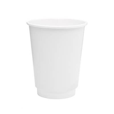 ΠΟΤΗΡΙ ΧΆΡΤΙΝΟ ΔΙΠΛΌΤΟΙΧΟ 12oz ΛΕΥΚΌ 20T
