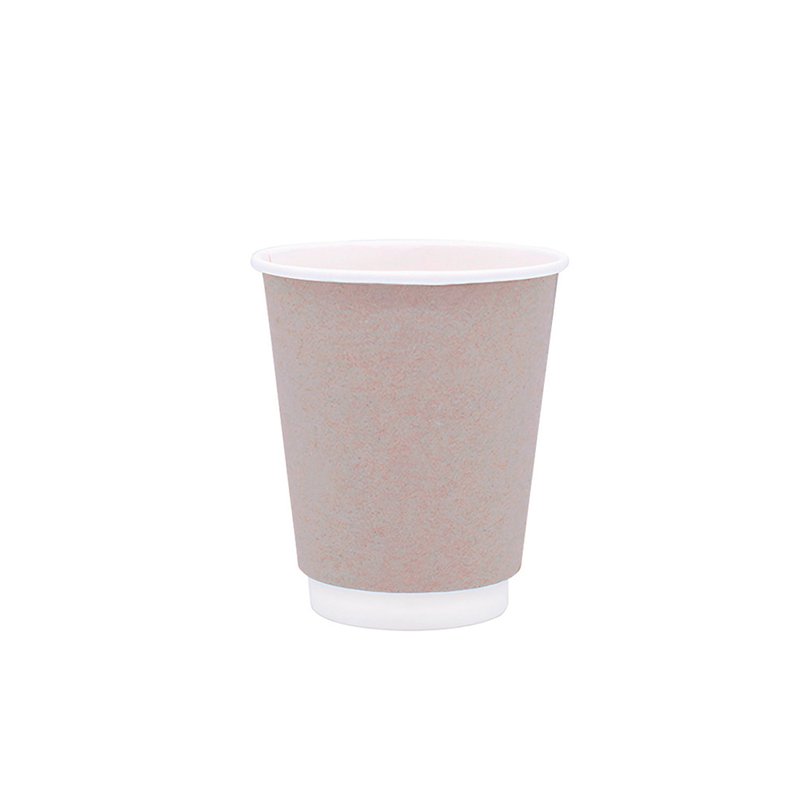 ΠΟΤΗΡΙ ΧΆΡΤΙΝΟ ΔΙΠΛΌΤΟΙΧΟ 8oz ΓΚΡΙ 18ΤΕΜ