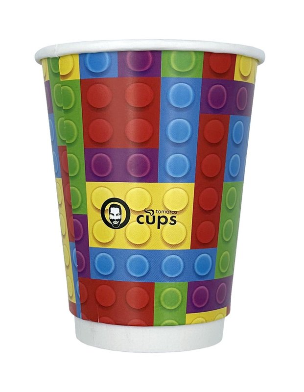 ΠΟΤΗΡΙ 12-14 OZ ΧΆΡΤΙΝΟ ΔΙΠΛΌΤΟΙΧΟ LEGO DW-12 25Τ
