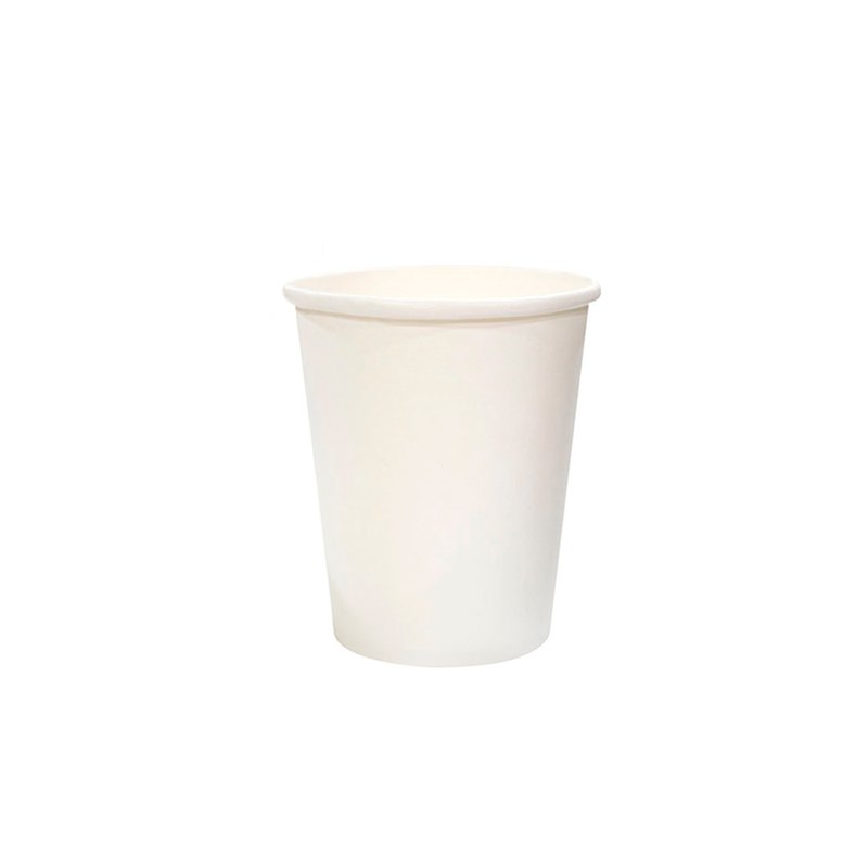 ΠΟΤΗΡΙ ΧΆΡΤΙΝΟ ΜΟΝΌΤΟΙΧΟ 8oz ΛΕΥΚΌ 50ΤΕΜ