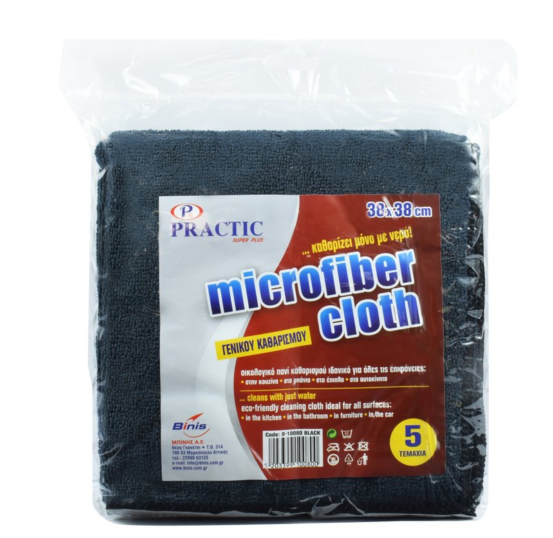 Πανί Microfiber γενικής χρήσης 5 τεμ.