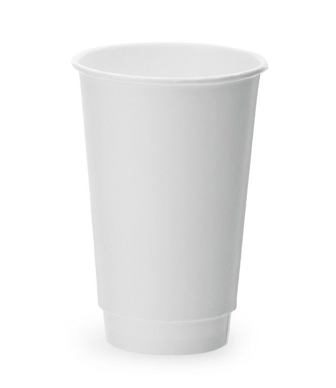 ΠΟΤΗΡΙ ΧΆΡΤΙΝΟ ΔΙΠΛΌΤΟΙΧΟ 16oz 20Χ50