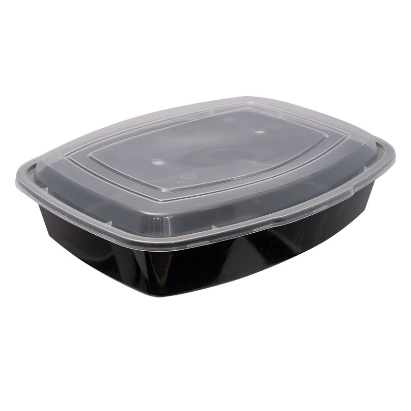 CONTAINER ΠΑΡ/ΜΟ PP ΜΑΎΡΟ 1550ml Μ33 ΜΘΚ 50Τ/2Π