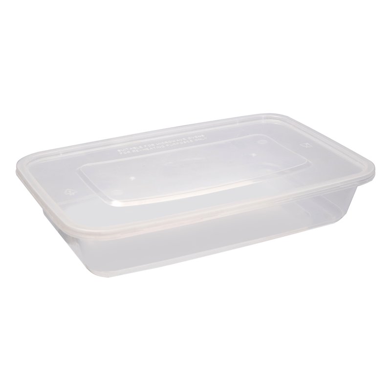 CONTAINER ΠΑΡ/ΜΟ PP ΔΙΑΦ 1250ml Τ05 Μ/Κ 50Τ 248*162*47