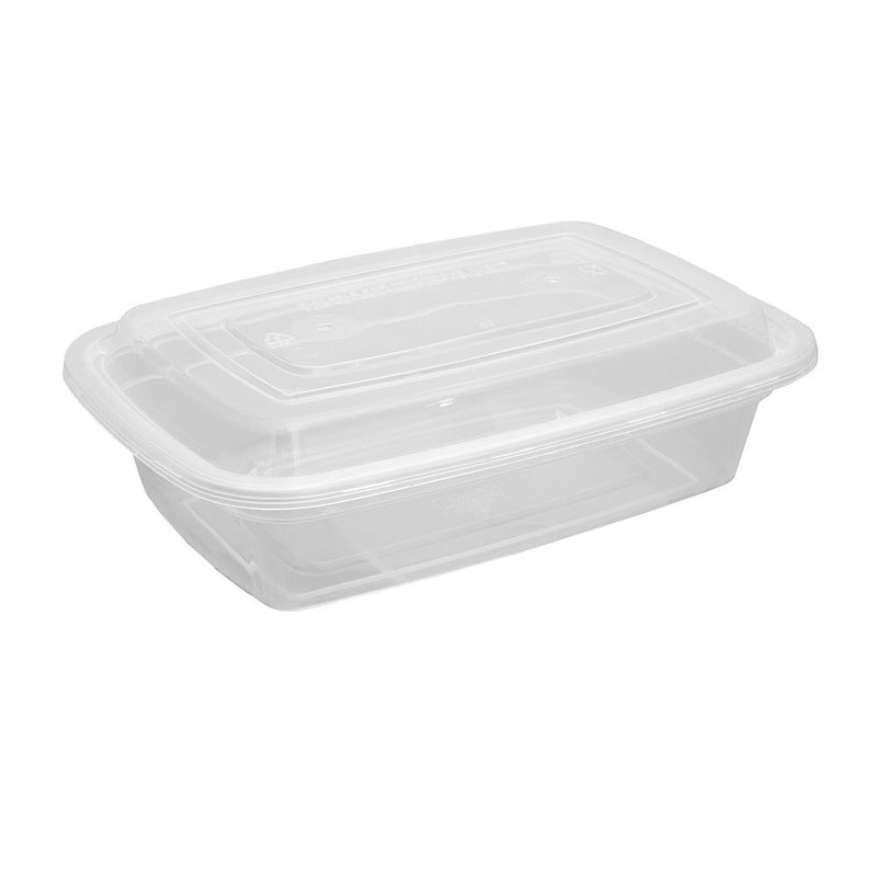 CONTAINER ΠΑΡ/ΜΟ PP ΔΙΑΦ 1000ml Τ64 ΜΘΚ 50Τ
