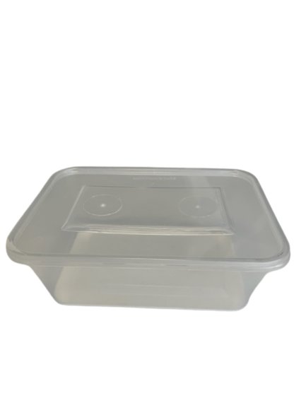 CONTAINER ΠΑΡ/ΜΟ PP ΔΙΑΦ 750ml P03 Μ/Κ 50Τ