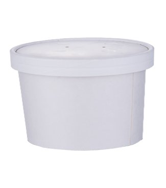 ΚΑΠΑΚΙ ΧΆΡΤΙΝΟ ΛΕΥΚΌ ΜΠΟΛ 500ml 96mm 25Τ