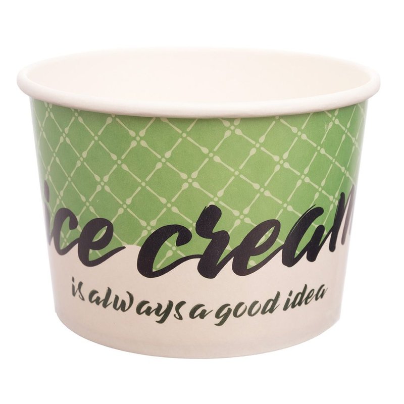 ΜΠΟΛ ΧΆΡΤΙΝΟ 520ml ICE CREAM ΠΟΡΤΟΚΑΛΊ 50Τ