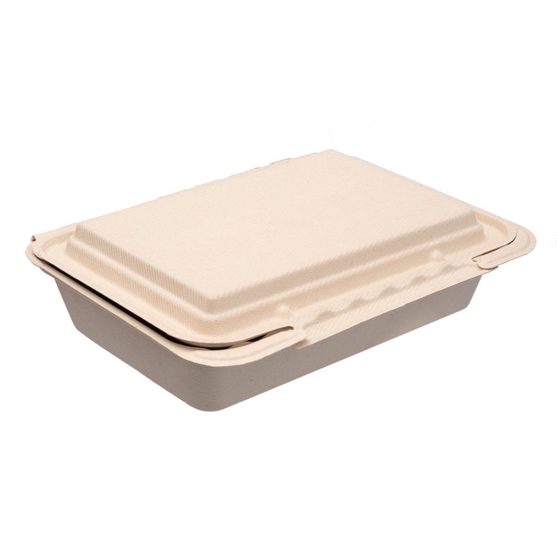 CONTAINER ΟΡΘ 800ml 17x22x5 NTRL SUGARCANE S02 50Τ
