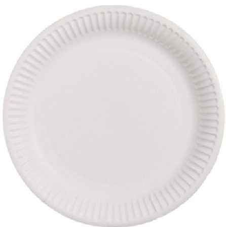 ΠΙΑΤΟ ΧΆΡΤΙΝΟ ΜΙΚ. 15cm ΛΕΥΚΌ COMP 50Τ