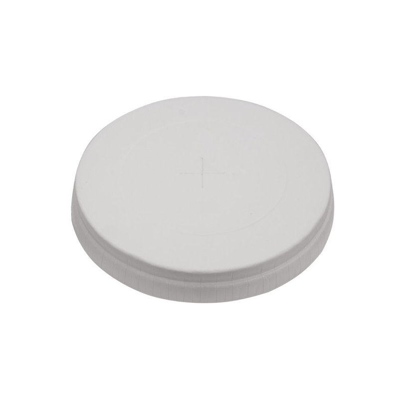 ΚΑΠΑΚΙ ΧΆΡΤΙΝΟ ΛΕΥΚΌ ΣΤΑΥΡΟΣ PCL-80mm 8oz 50T