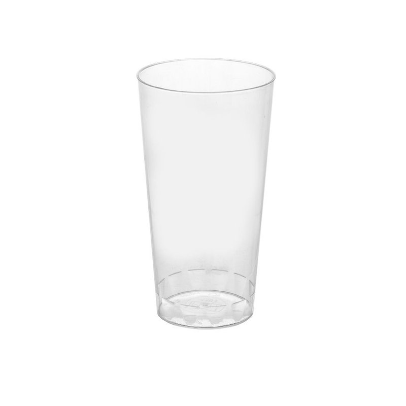 ΠΟΤΗΡΙ ΠΛΑΣΤΙΚΌ PS CR. 100ml ΣΦΗΝΑΚΙ Ø45mm Υ:84mm 10Τ