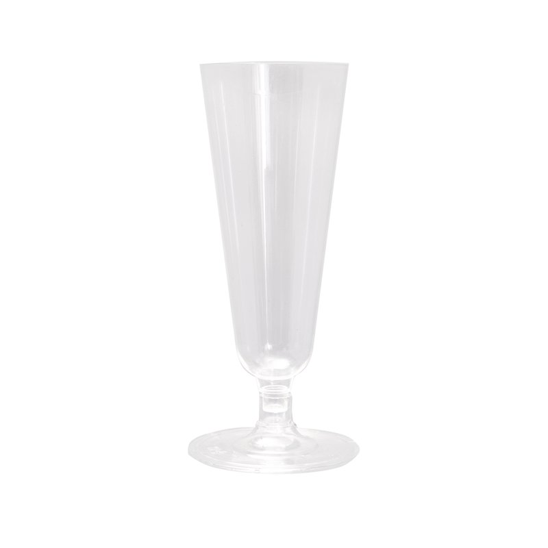 ΠΟΤΗΡΙ ΣΑΜΠΑΝΙΑΣ CRYSTAL ΔΙΑΦΑΝΌ ΜΕ ΔΙΑΦΑΝΌ ΒΑΣΗ 150ml Ø55mm Υ:145mm 6T