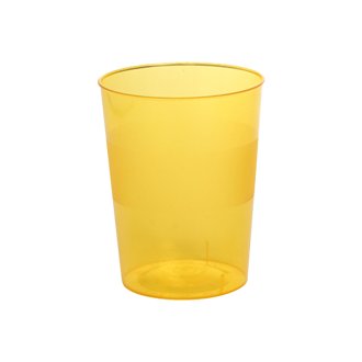 ΠΟΤΗΡΙΑ ΔΙΑΦΑΝΗ ΚΙΤΡΙΝΑ (ΑΜΜΟΒΟΛΗ) 250ml Ø72mm Υ:90mm 10Τ