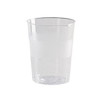 ΠΟΤΗΡΙΑ ΔΙΑΦΑΝΗ ΑΧΡΩΜΑ (ΑΜΜΟΒΟΛΗ) 250ml Ø72mm Υ:90mm 10T