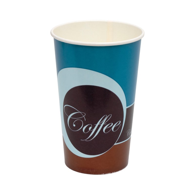 ΠΟΤΗΡΙ ΧΆΡΤΙΝΟ ΜΟΝΌΤΟΙΧΟ 400ml DPE-16 COFFEE NEW 400ml 50Τ
