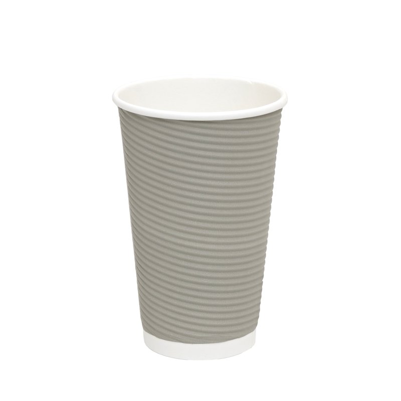 ΠΟΤΗΡΙ ΧΆΡΤΙΝΟ 400ml ΓΚΡΙ TWH-16 25Τ