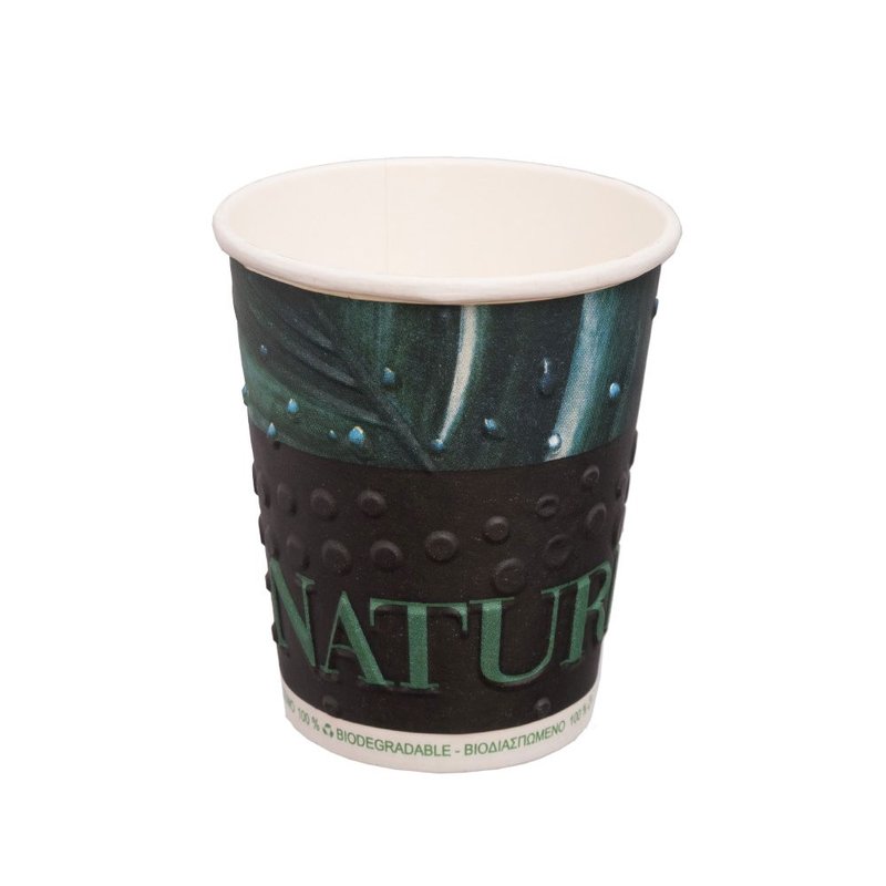 ΠΟΤΗΡΙ ΧΆΡΤΙΝΟ ΔΙΠΛΌΤΟΙΧΟ 250ml NATURE THANKS YOU DW-8 25Τ