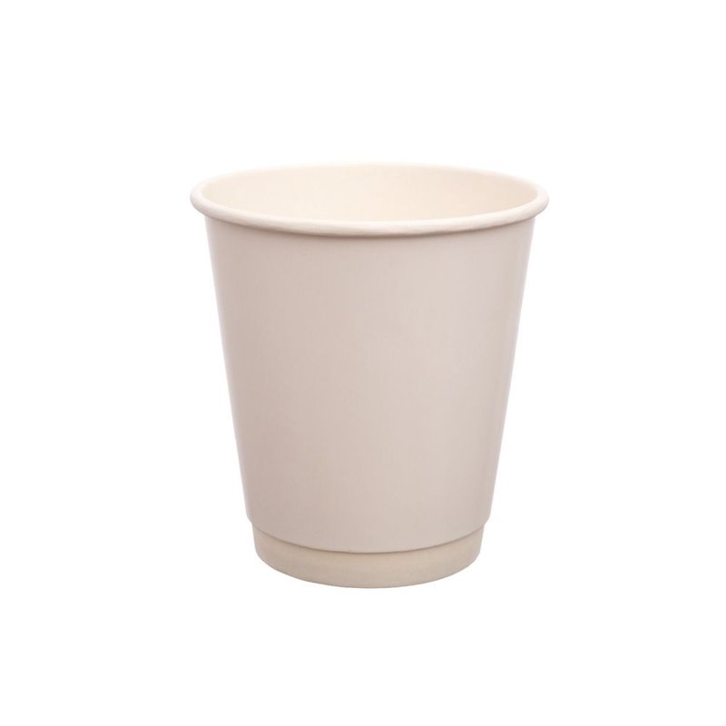 ΠΟΤΗΡΙ ΧΆΡΤΙΝΟ ΔΙΠΛΌΤΟΙΧΟ 250ml ΛΕΥΚΌ DW-8 25Τ
