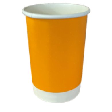 ΠΟΤΗΡΙ ΧΆΡΤΙΝΟ ΔΙΠΛΌΤΟΙΧΟ 400ml ΠΟΡΤΟΚΑΛΊ DW-16 25Τ