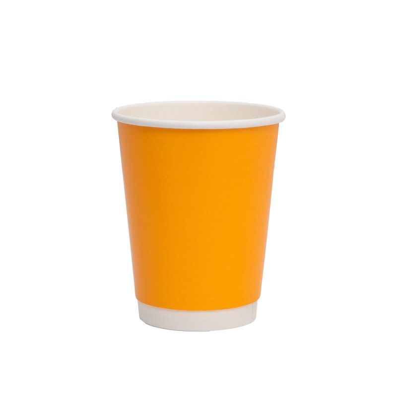 ΠΟΤΗΡΙ ΧΆΡΤΙΝΟ ΔΙΠΛΌΤΟΙΧΟ 300ml ΠΟΡΤΟΚΑΛΊ DW-12 25Τ