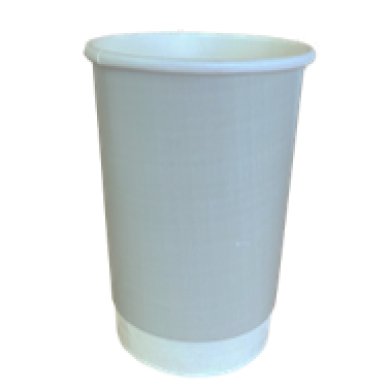 ΠΟΤΗΡΙ ΧΆΡΤΙΝΟ ΔΙΠΛΌΤΟΙΧΟ 400ml ΓΚΡΙ DW-16 25Τ