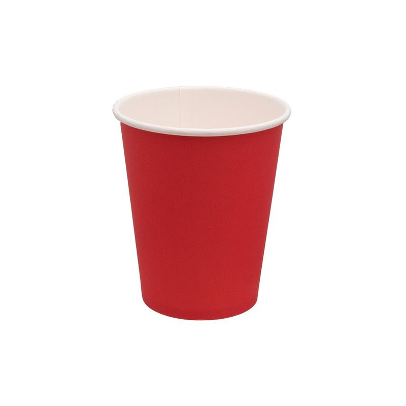 ΠΟΤΗΡΙ ΧΆΡΤΙΝΟ ΜΟΝΌΤΟΙΧΟ 250ml ΚΌΚΚΙΝΟ SP-8 50Τ