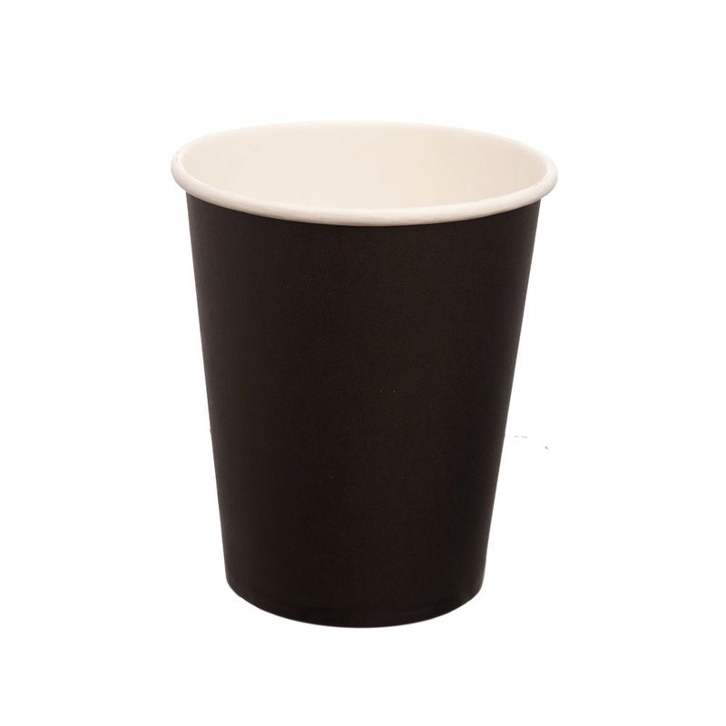 ΠΟΤΗΡΙ ΧΆΡΤΙΝΟ ΜΟΝΌΤΟΙΧΟ 250ml ΜΑΎΡΟ SP-8 50Τ