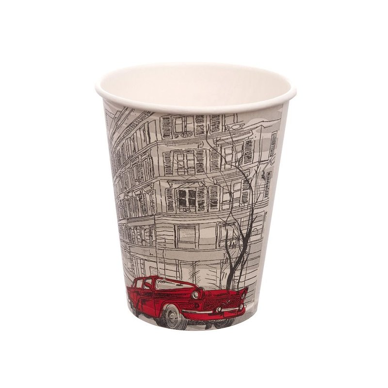 ΠΟΤΗΡΙ ΧΆΡΤΙΝΟ ΜΟΝΌΤΟΙΧΟ 250ml CITY LIFE SP-8 50Τ