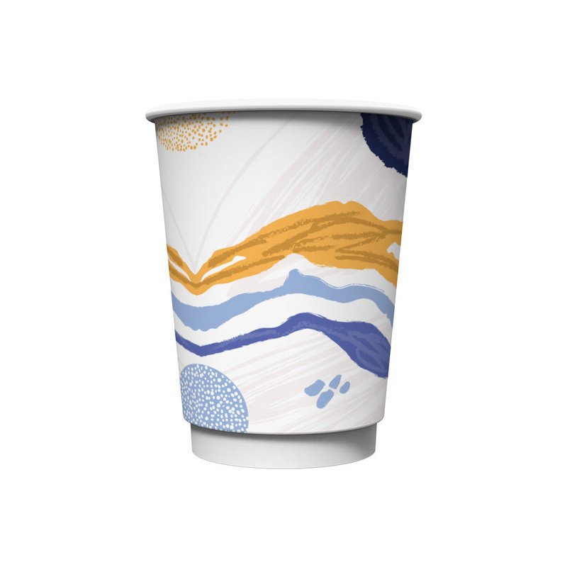 ΠΟΤΗΡΙ ΧΆΡΤΙΝΟ ΔΙΠΛΌΤΟΙΧΟ 14oz SPACE 25ΤΜΧ
